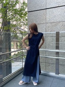 本田莉央奈さん(レディース・158cm)の夏コーディネート