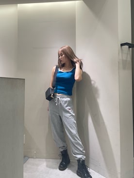 本田莉央奈さん（レディース・158cm）の夏コーディネート