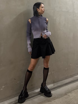 高田莉子さんの（EMODA | エモダ）を使ったコーディネート