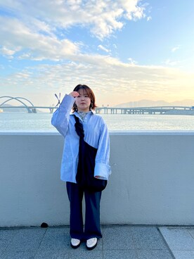 ☁️Cloudy☁️さん（レディース・153cm）の冬コーディネート