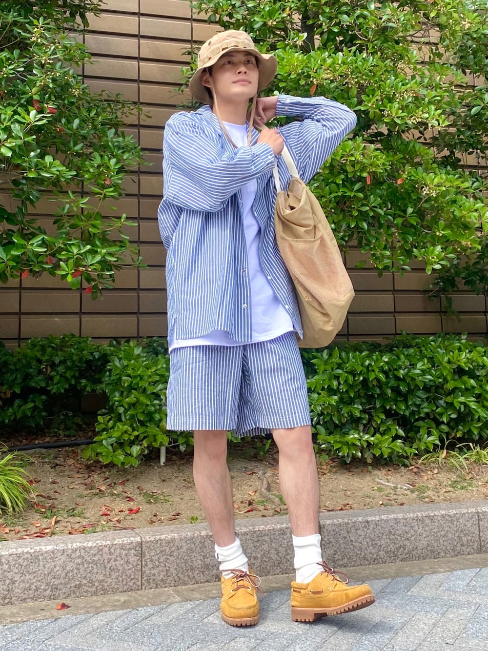 YUYA｜Timberlandのモカシン/デッキシューズを使ったコーディネート - WEAR