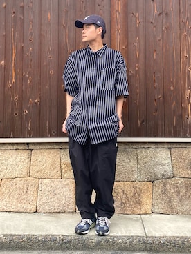 「CREARE -LINO-（クレアーレリノ）のアイテム」を使った、YUYAさん（メンズ・171cm）の夏コーディネート