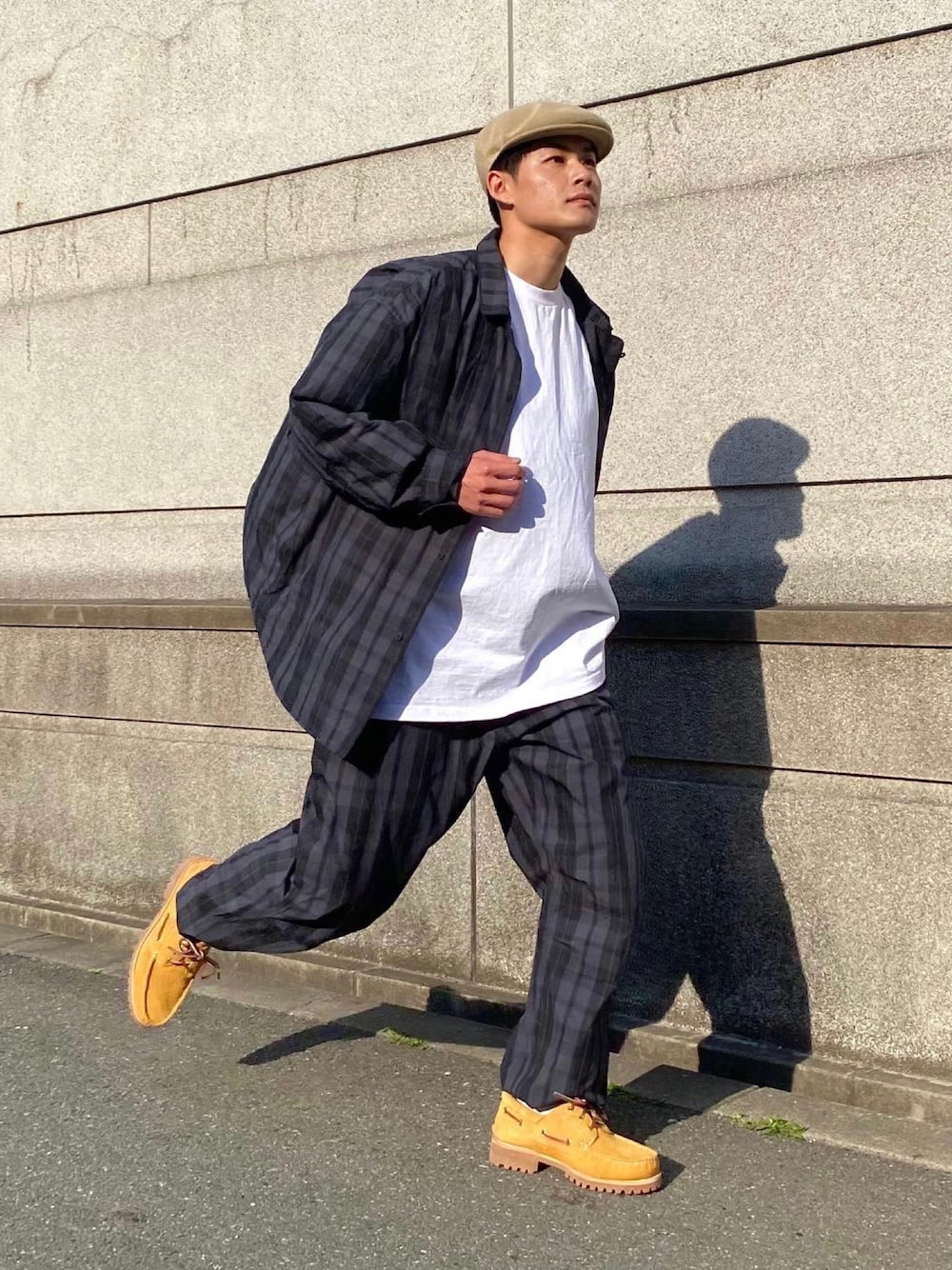 YUYA｜Timberlandのモカシン/デッキシューズを使った