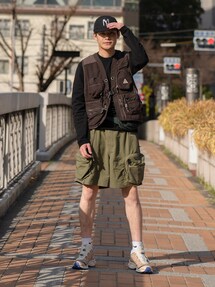 Nike フィッシングバトルズベストDZ3920-220 NIKE AS U ACG BUTTLES VEST VELVET BROWN/SANDDRIFT/SANDDRIFT