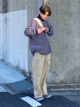 YUYAさん（メンズ・171cm）の冬コーディネート