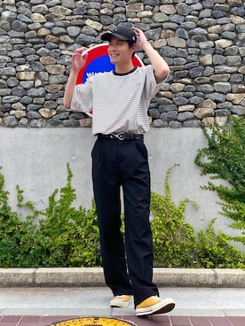 YUYAさん（メンズ・171cm）の夏コーディネート