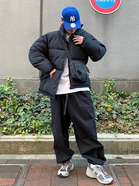 「U.S. POLO ASSN.（ユーエスポロアッスン）のアイテム（ジャケット/アウター）」を使った、YUYAさん（メンズ・171cm）の冬コーディネート