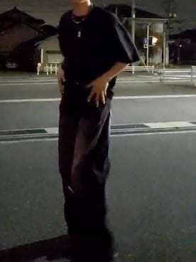 「Chikashitsu +（チカシツプラス）のアイテム（アクセサリー）」を使った、Shinさん（メンズ・177cm）の秋コーディネート