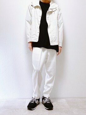 「URBAN RESEARCH Sonny Label（アーバンリサーチサニーレーベル）のアイテム（マウンテンパーカー）」を使った、ちょびさん（メンズ・184cm）の春コーディネート