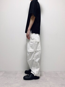 「HYPE（ハイプ）のアイテム（リング）」を使った、ちょびさん（メンズ・184cm）の夏コーディネート