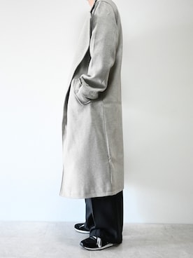 「WEARyouthコーデ」｜「アイテム（チェスターコート）」を使った、ちょびさん（メンズ・184cm）の秋コーディネート