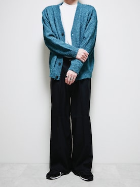 「EDWIN」｜「アイテム（アクセサリー）」を使った、ちょびさん（メンズ・184cm）の春コーディネート