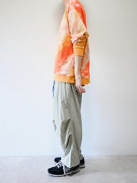 「ストリートカジュアル」｜「アイテム（アクセサリー）」を使った、ちょびさん（メンズ・184cm）の春コーディネート
