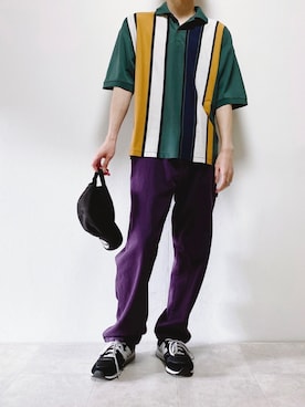 「HYPE（ハイプ）のアイテム（リング）」を使った、ちょびさん（メンズ・184cm）の夏コーディネート