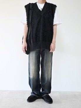 「Lui's（ルイス）のアイテム（バッグ）」を使った、ちょびさん（メンズ・184cm）の秋コーディネート