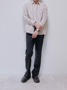 「HYPE（ハイプ）のアイテム」を使った、ちょびさん（メンズ・184cm）の秋コーディネート