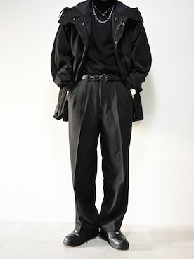 「WEARyouthコーデ」｜「アイテム（モッズコート）」を使った、ちょびさん（メンズ・184cm）の冬コーディネート