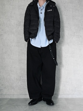 「アイテム（アクセサリー）」を使った、ちょびさん（メンズ・184cm）の冬コーディネート