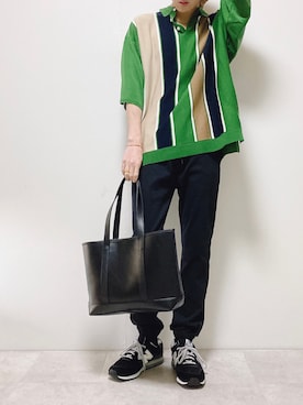 ちょびさん（メンズ・184cm）の春コーディネート