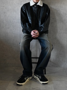 「Starting Over（スターティングオーバー）のアイテム」を使った、ちょびさん（メンズ・184cm）の春コーディネート