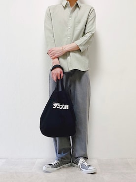 ちょびさん（メンズ・184cm）の春コーディネート