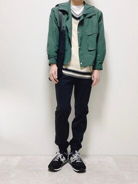 ちょびさん（メンズ・184cm）の春コーディネート