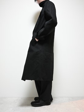 「CREARE -LINO-（クレアーレリノ）のアイテム（チェスターコート）」を使った、ちょびさん（メンズ・184cm）の秋コーディネート