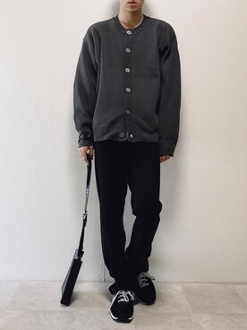 「emmaclothes」｜ちょびさん（メンズ・184cm）の冬コーディネート