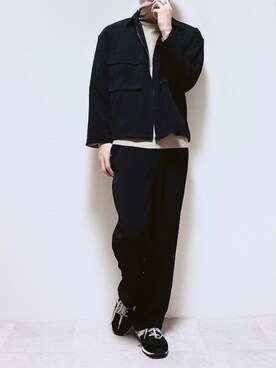 「ITEMS URBANRESEARCH（アイテムズ アーバンリサーチ）のアイテム（セットアップ）」を使った、ちょびさん（メンズ・184cm）の秋コーディネート