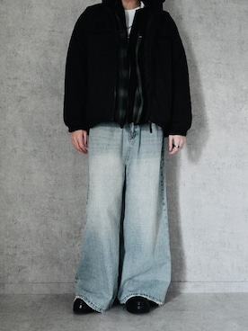 「Confirm（コンファーム）のアイテム（ジャケット/アウター）」を使った、ちょびさん（メンズ・184cm）の冬コーディネート