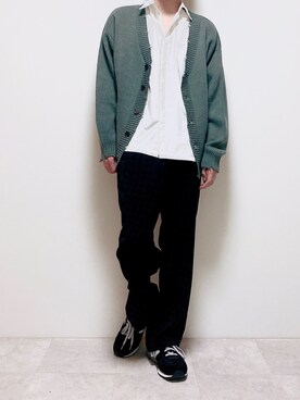「ITEMS URBANRESEARCH（アイテムズ アーバンリサーチ）のアイテム（セットアップ）」を使った、ちょびさん（メンズ・184cm）の秋コーディネート