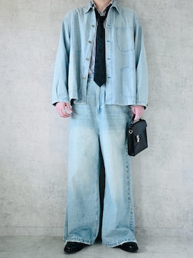 「MONO-MART（モノマート）のアイテム」を使った、ちょびさん（メンズ・184cm）の春コーディネート