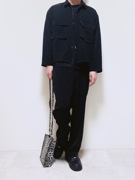 「ITEMS URBANRESEARCH（アイテムズ アーバンリサーチ）のアイテム（セットアップ）」を使った、ちょびさん（メンズ・184cm）の秋コーディネート