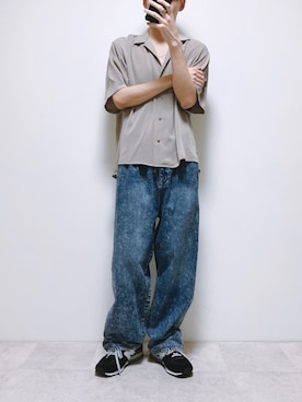 「HYPE（ハイプ）のアイテム（リング）」を使った、ちょびさん（メンズ・184cm）の夏コーディネート