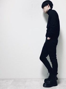 ちょびさん（メンズ・184cm）の冬コーディネート