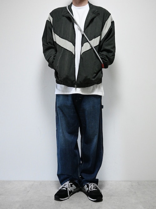 SOMEDIFF】PeachSkin IPFUトラックジャケット メンズ ナイロン