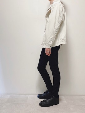 「URBAN RESEARCH Sonny Label（アーバンリサーチサニーレーベル）のアイテム（マウンテンパーカー）」を使った、ちょびさん（メンズ・184cm）の春コーディネート