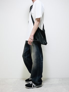 「Lui's（ルイス）のアイテム（バッグ）」を使った、ちょびさん（メンズ・184cm）の秋コーディネート