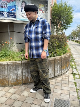 「Avail（アベイル）のアイテム（パンツ）」を使った、ホンダネーション さん（メンズ・172cm）の春コーディネート