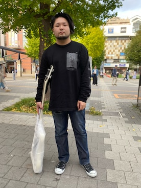 「アイテム（パンツ）」を使った、ホンダネーション さん（メンズ・172cm）の秋コーディネート