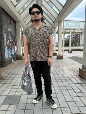 「アイテム（スニーカー）」を使った、ホンダネーション さん（メンズ・172cm）の夏コーディネート