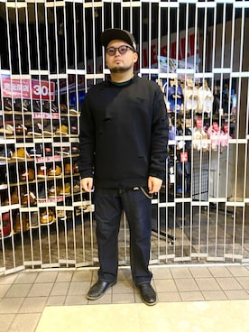 「アイテム（帽子）」を使った、ホンダネーション さん（メンズ・172cm）の秋コーディネート