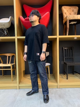「アイテム（ブーツ）」を使った、ホンダネーション さん（メンズ・172cm・20代）の夏コーディネート