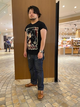 「アイテム（シューズ）」を使った、ホンダネーション さん（メンズ・172cm）の秋コーディネート