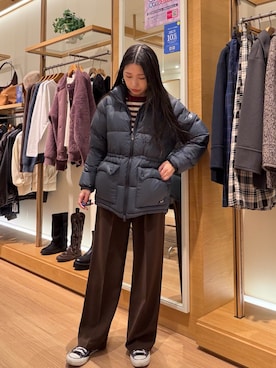 noripiyoさん（レディース・163cm）の冬コーディネート