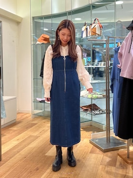 noripiyoさん（レディース・163cm）の春コーディネート