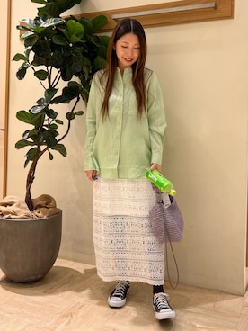 noripiyoさん（レディース・163cm）の春コーディネート