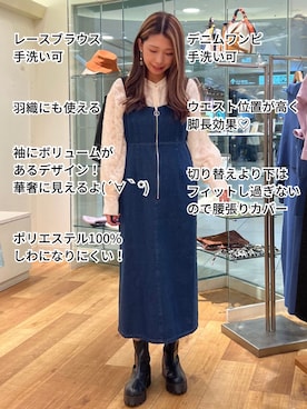noripiyoさん（レディース・163cm）の春コーディネート