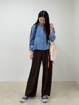 noripiyoさん（レディース・163cm）の春コーディネート