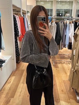 「メタルバッグ」｜noripiyoさん（レディース・163cm）の秋コーディネート